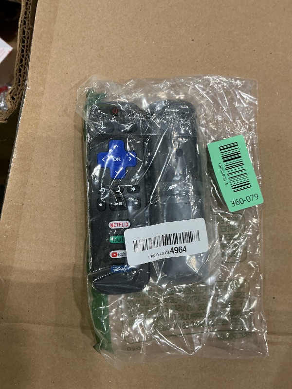 Photo 1 of (Pack of 2) Replacement Remote Control Only for Roku TV, Compatible for TCL Roku/Hisense Roku/Onn Roku/Sharp Roku/Element Roku/Westinghouse Roku/Philips Roku Smart TVs (Not for Roku Stick and Box)