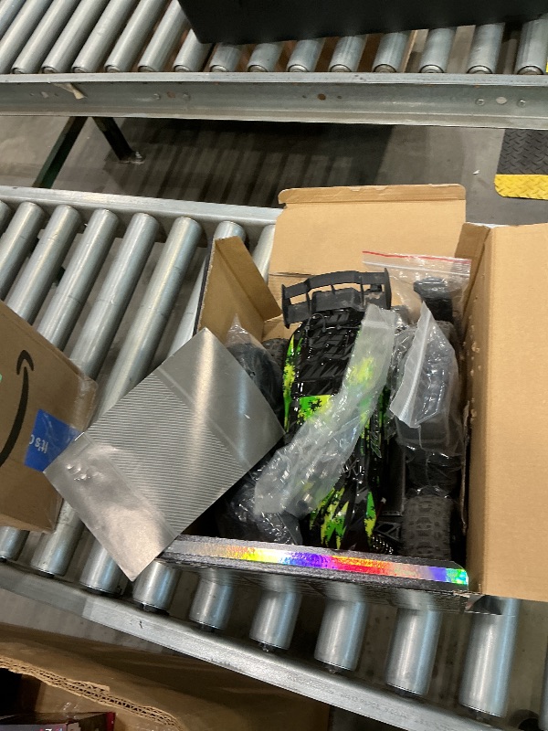 Photo 1 of *Minor Damage & Untested*
X-TMAGA 1:14 Scale All Terrain RC Cars for Adults & Boys (HS14323), Max Fast 40+ KPH, 4WD Off-Road RC Truck for Snow & Sand & Mud, 4X4 Waterproof Remote Control Car with 2 Rechargeable Batteries