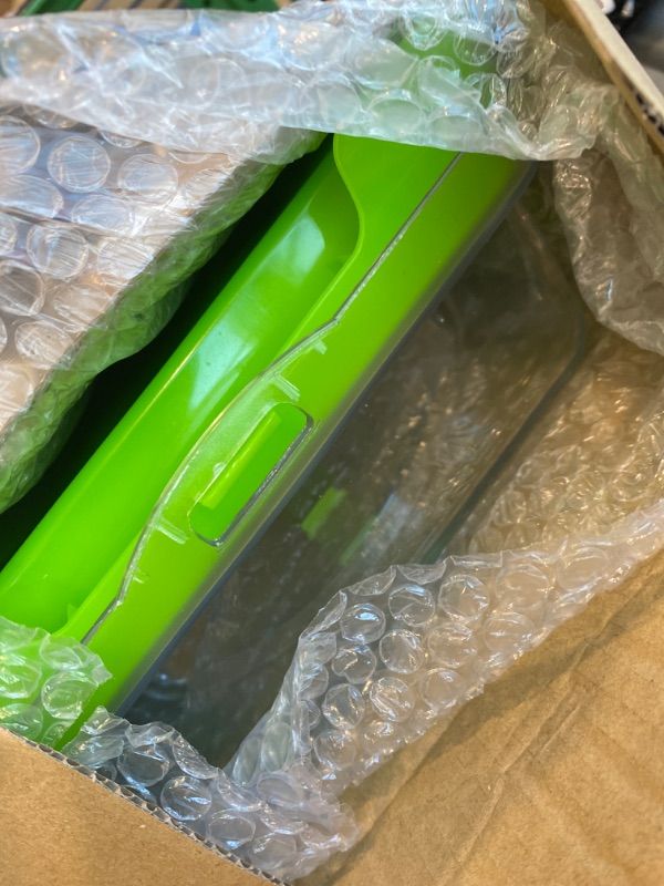 Photo 1 of *MINOR DAMAGE - USED*
Chilled Portable Serving Tray Platterbox Snack Box with Reusable Ice Pack Charcuterie Board with Lid Shrimp Cocktail Serving Dish Serving Platter for Appetizer Veggie Fruit Food Parties Outdoor Picnic