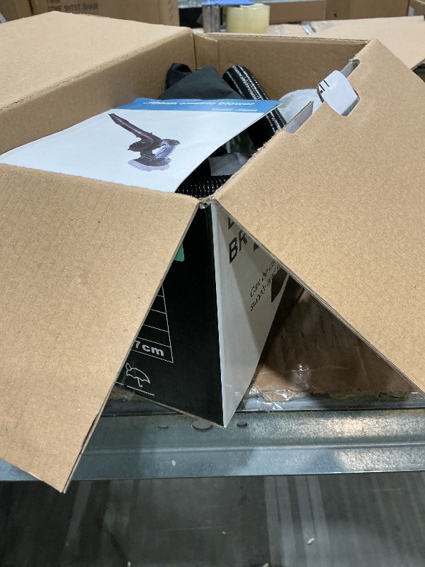 Photo 1 of **BATTERIES NOT INCLUDED**
Leaf Blower Cordless, 2-in-1 Handheld Max 106 CFM/240 MPH Leaf Blower for 18V-21V Batter with 3 Adjustable Speeds, Suitable for Lawn, Yard, Patio (Gray, No Batteries)