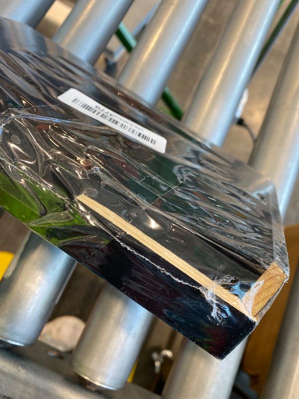 Photo 1 of **MINOR DAMAGE**
Guest Towel Napkin Holder, Wood Paper Hand Towel Holder Tray, Disposable Napkin Towel Holder Caddy, Flat Dinner Napkins Holder for Table, Napkin Holder for Kitchen Bathroom, Black Rectangular