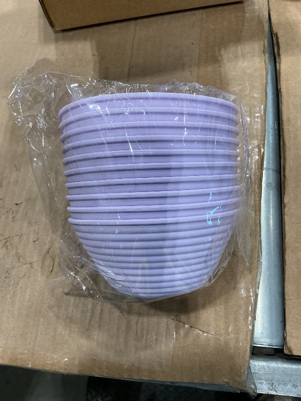 Photo 1 of 10 Pcs Silicone Bread Proofing Baskets 5 Inch Collapsible Sourdough Bread Baking Supplies Round Dough Proofing Box Dough Proofing Bowl Containers Oven Safe for Bakers Bread Making