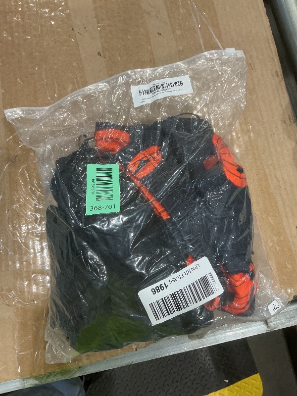 Photo 1 of ***MISSING PIECES*** Family Matching Halloween Pajamas Set - Pumpkin Print Long-Sleeve Sleepwear for Family Holiday Loungewear(Halloween Pumpkin-Men, Large)