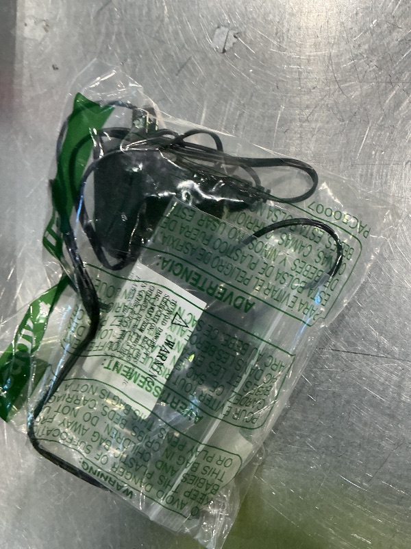 Photo 1 of 12V 1A 0.8A 0.5A 5FT Power Supply Adapter 12W AC DC Adapter with 5.5 x 2.1mm Plug and 9 Interchangeable Jacks Plug for LED Strip Light BT Speaker GPS Webcam Router etc, 1 Pack