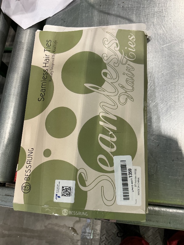 Photo 1 of 100PCS Black Hair Ties for Women Girls, Seamless Thick Black Hair Band, Elastic Hair Ties No Damage Ponytail Holder