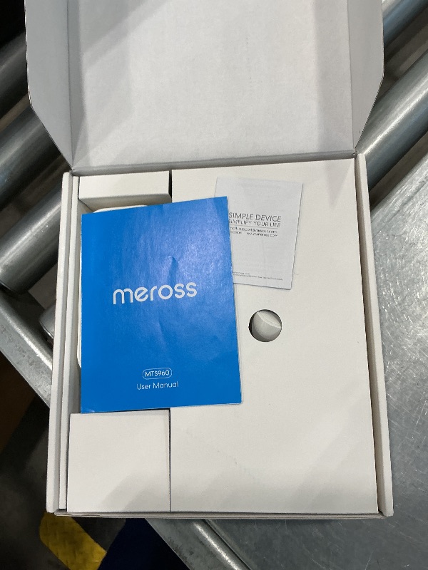 Photo 1 of *Missing Parts*
meross Smart Temperature Controller 15A 1800W, Smart Wi-Fi Thermostat Controlled Outlet Plug Works with Apple Home, Alexa, Google Home for Heating Cooling Homebrew Fermentation Reptiles Greenhouse