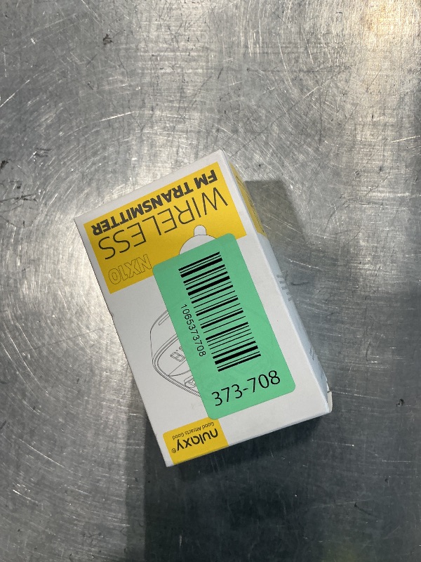 Photo 1 of **UNTESTED**
Nulaxy Bluetooth FM Transmitter, Bluetooth Car Adapter with Dual USB Charger Wireless Radio Car Kit MP3 Player Support TF Card & USB Disk, Hands-Free Calling, 7 Colors Led Backlit Light, Black