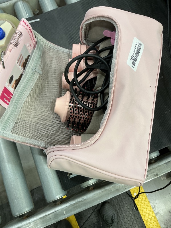 Photo 1 of ***SEE CLERK COMMENTS*** MESCOMB 5 in 1 Hot Air Styler Wrap – High-Speed Hair Dryer Brush with Auto Wrap Curlers, Fast Drying & Frizz-Free Styling, No Heat Damage, Volumizing Brush with Travel Bag