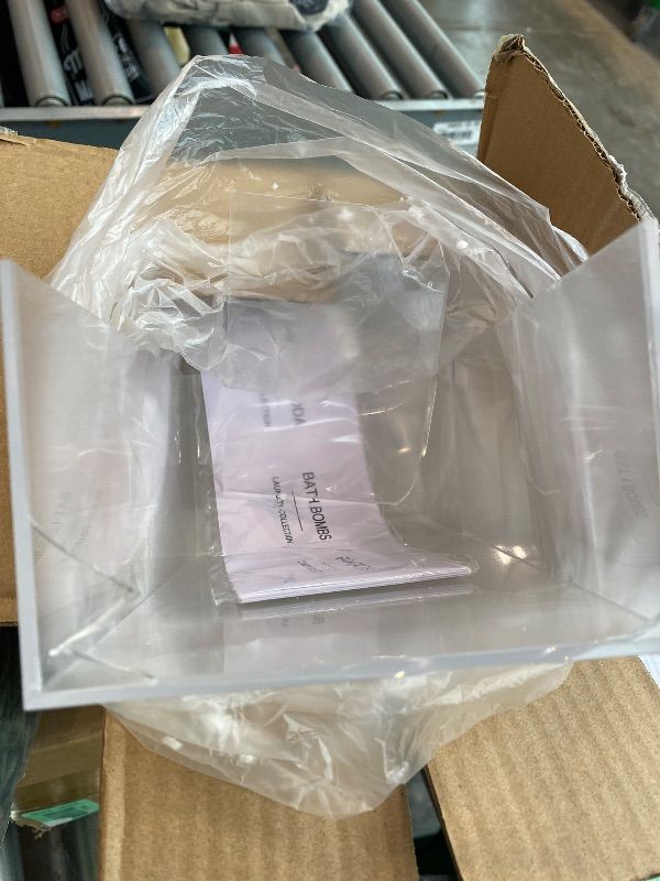 Photo 1 of ***MAJOR DAMAGE*** ***READ CLERK NOTES*** TIPGO Acrylic Dryer Sheet Holder with Lid, Clear Laundry Sheets Container with 27 Labels, Laundry Pods Storage for Laundry Room Organization