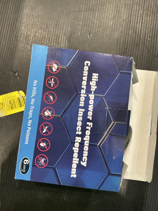 Photo 1 of (2025 Upgraded) Ultrasonic Insect & Pest Indoor Repeller, Plug-in Control Electronic Repellent for Rodent, Mice, Rats, Roaches, Bugs, Ants, Spiders, Mosquitoes, Home, 2 Mode Switching (6 Pack)
