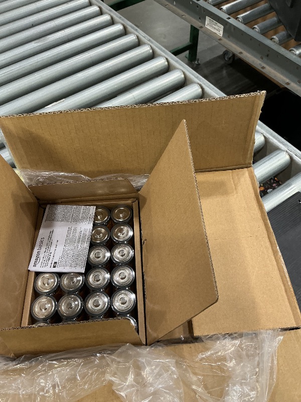 Photo 1 of *USED*
Amazon Basics D Cell All-Purpose Alkaline Batteries, 5-Year Shelf Life, 96 Count, 4 Packs of 24