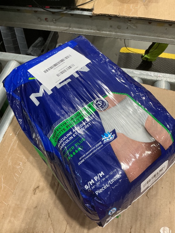 Photo 1 of Tena Incontinence/Bladder Control Underwear for Men, Protective, Medium/Large, 16 ct