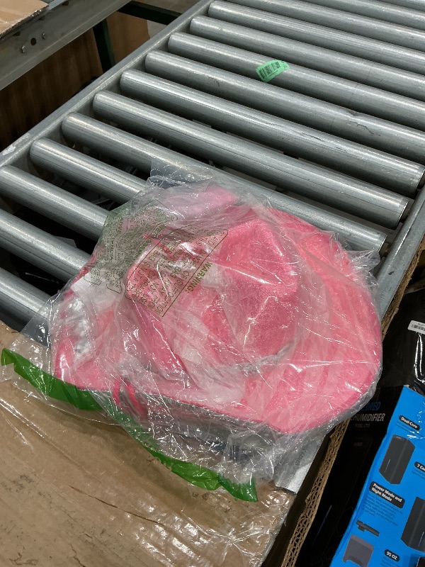 Photo 1 of **MINOR DAMAGE - USED**
JIANGLAI Disco Sequin Cowgirl Hat with Heart Sunglasses and Bandana, Glitter Rhinestone Disco Ball Cowboy Hat for Women Men Costume (Pink)