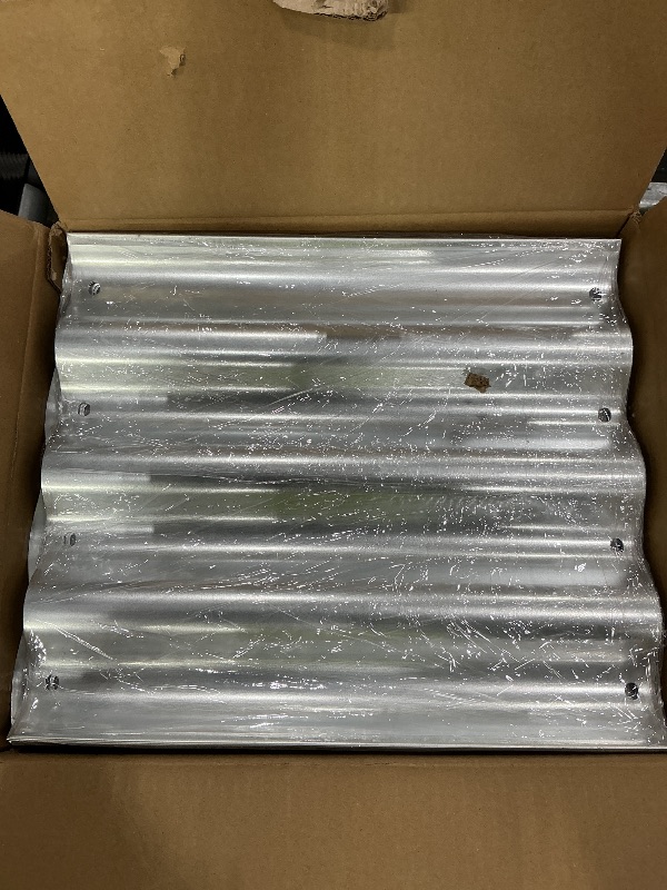 Photo 1 of Land Guard Galvanized Raised Garden Bed Kit, Galvanized Planter Garden Boxes Outdoor, Oval Large Metal Raised Garden Beds for Vegetables…………