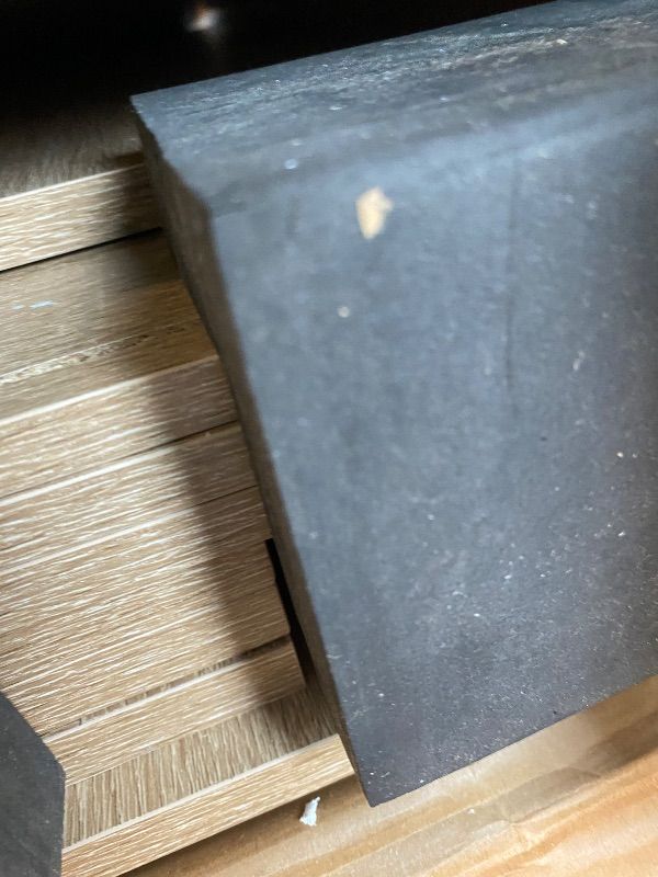 Photo 1 of *Damaged item/look at pictures/comments* GarveeHome Dresser for Bedroom, Rattan 6 Drawer Dresser for Closet, Double Wood Dressers & Chest of Drawers for Nightstands, TV Stands, Living Room, Entryway, Hallway, Cloakroom (Natural)