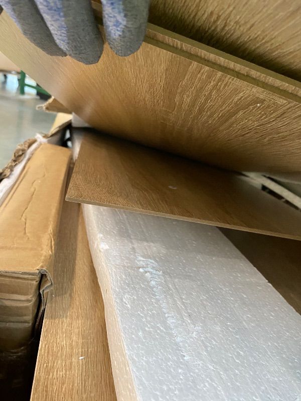 Photo 1 of *Damaged item/look at pictures/comments* GarveeHome Dresser for Bedroom, Rattan 6 Drawer Dresser for Closet, Double Wood Dressers & Chest of Drawers for Nightstands, TV Stands, Living Room, Entryway, Hallway, Cloakroom (Natural)