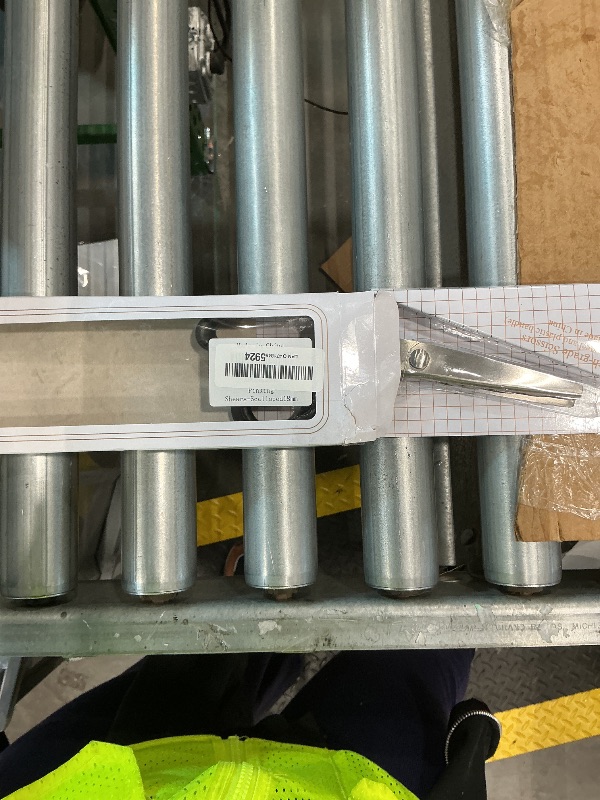 Photo 3 of Fabric Pinking Shears, Professional Stainless Steel Handled Scissors, Black, 18mm Scalloped Blade