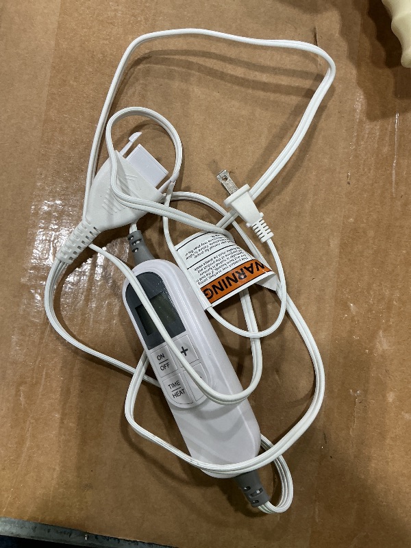 Photo 1 of ***JUST THE CONTROLLER***Equate PrimaLushTM Weighted Standard Heating Pad with 10-Setting Controller