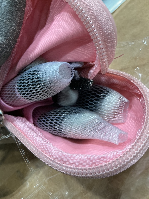 Photo 1 of 10 Pcs Mini Travel Makeup Brush Set With Pouch Pink Portable Travel Makeup Brushes Professional Cosmetic Brush Travel-Essentials kits for Women Girls Brushes Blush Powder Eye Shadow