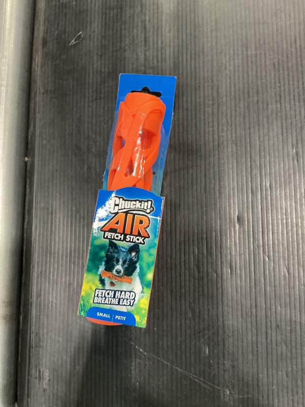 Photo 1 of ***MINOR DAMAGE*** Chuckit! Air Fetch Stick Dog Toy, Small, Orange