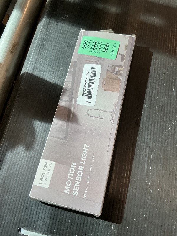 Photo 1 of **MISSING PIECES UNKNOWN**LROLTEF Under Cabinet Kitchen Lights, Motion Sensor Dimmable 21cm 1500mAh 6500K LED Under Counter Rechargeable Wardrobe Indoor Night Lights for Kitchen Shelf Stairs Closet 2 Pack