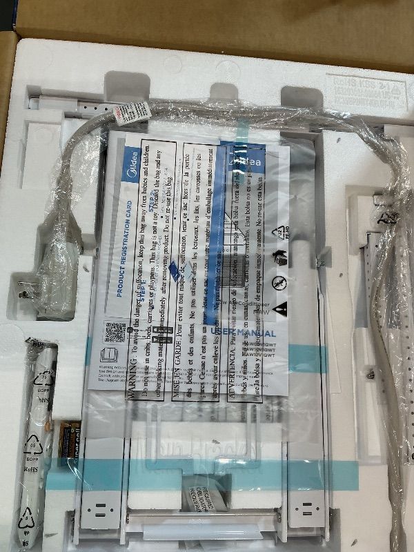Photo 1 of *Factory Sealed*
Midea 8,000 BTU U Shaped Smart Inverter Window Air Conditioner - Cools 350 Sq Ft, Ultra Quiet with Open Window Flexibility - Alexa/Google Assistant Compatible - 37% Energy Savings, Remote (Updated)