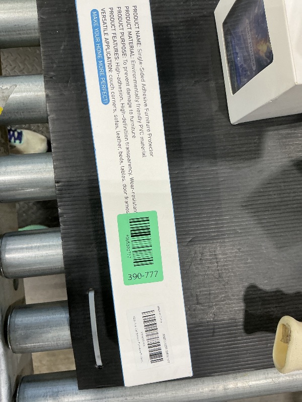 Photo 1 of [Thicken Vinyl] Anti Cat Scratch Furniture Protector, Single-Sided Sticky Couch Protector for Cats(196.8"x11.8")