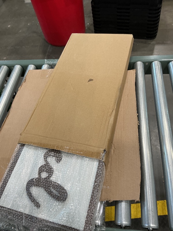 Photo 1 of "Blessed" Wall Decor - Sign - 24" x 12" - Decorative Canvas Print for Living Room, Kitchen, Bedroom & Office - Modern Home Décor