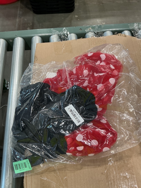 Photo 1 of * no headband* Nileafes Girls Princess Mini Mouse Costume Toddler Birthday Party Fancy Dress Up (3-4 Years,Red)