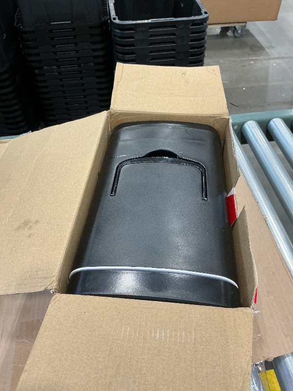 Photo 1 of **MINOR dirt/check clerk comments**
Frigidaire Portable 9-Can Mini Cooler Fridge, 5L, Brushed Stainless Rugged, Window, EFMIS189-SS, Clear Door, Glass