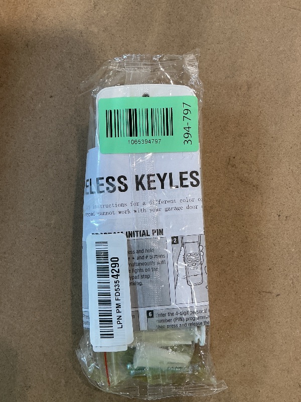 Photo 1 of 1 for 878MAX 877LM Universal LiftMaster Chamberlain Craftsman Garage Door Opener Keypad, 3-Year-Warranty