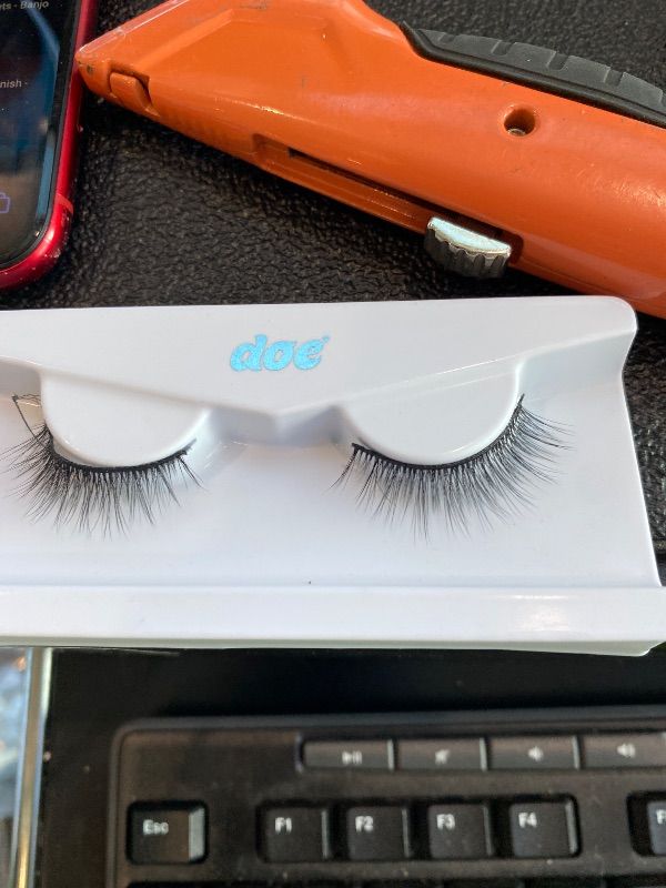 Photo 1 of ***MINOR DAMAGE*** Cloud 9 - Reusable 15 Wears, Natural Looking Vegan False Lashes, Handmade from Korean Silk. Lightweight Cruelty Free Eyelash for Everyday Look - 1 Pair