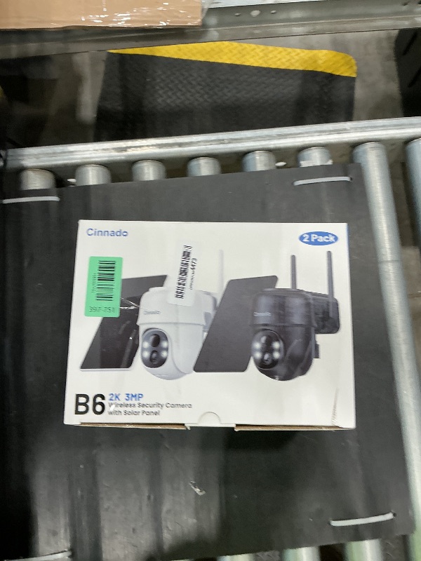 Photo 1 of *USED*
2K Cameras for Home Security-2.4G WiFi Outdoor Camera Wireless Solar/Battery Powered with solar panel, 360° Viewing, AI Human Detection, Color Night Vision, with SD Storage, Works with Alexa(2 Pack)