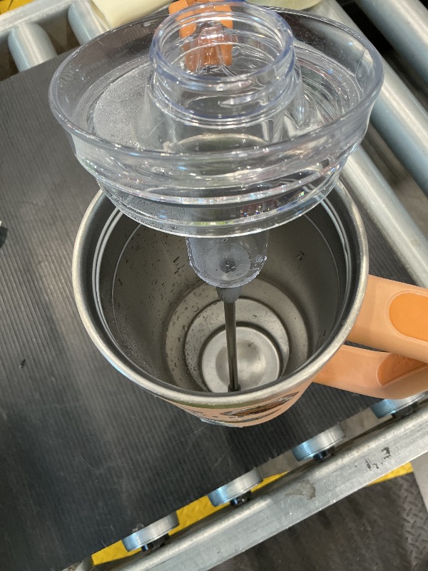 Photo 1 of ***SEE CLERK COMMENTS*** Cirkul 40oz. Apricot Stainless Steel Tumbler with Handle, All-Day StrawSip™, Double-Wall Insulated