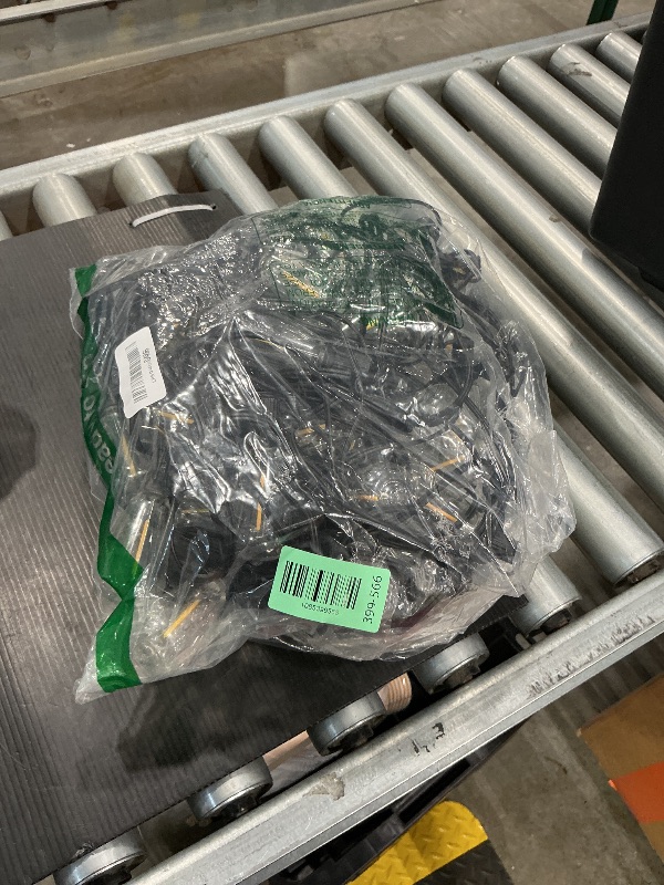 Photo 1 of **UNTESTED**
Brightever LED Outdoor String Lights 100FT Patio Lights with 52 Shatterproof ST38 Vintage Edison Bulbs, Outside Hanging Light Waterproof for Porch, Deck, Garden, Backyard, Balcony, 2700K Dimmable