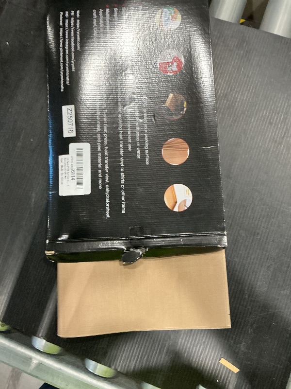 View 2 of 10 Pack PTFE Sheet for Heat Press - 16" x 12" Non Stick PTFE Sheets for Vinyl Heat Press Washable Reusable Heat Resistant Craft Mat
