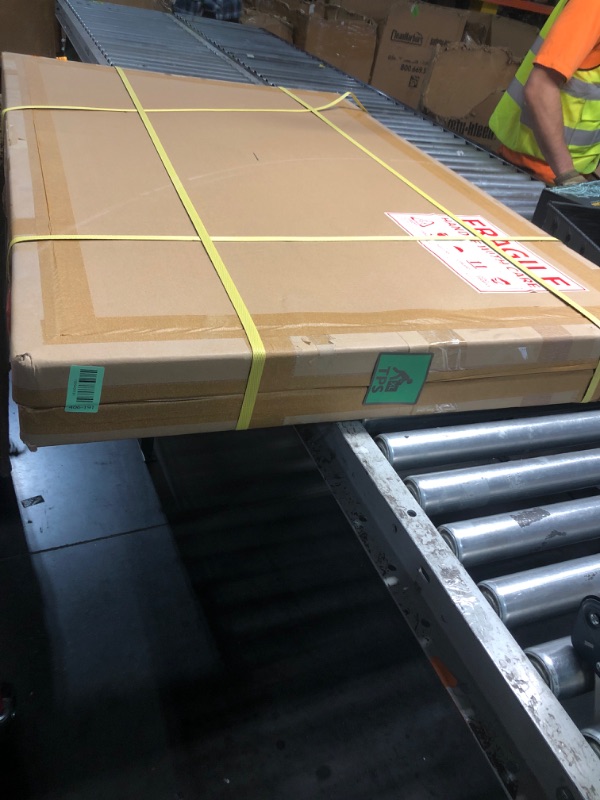 Photo 1 of ***FACTORY SEALED*** ROOMTEC 48X30 Inch Led Mirror for Bathroom,Backlit Lighted,Anti-Fog, Dimmable, Vertical & Horizontal Mount (Square-48 * 30",Frosted), Silver