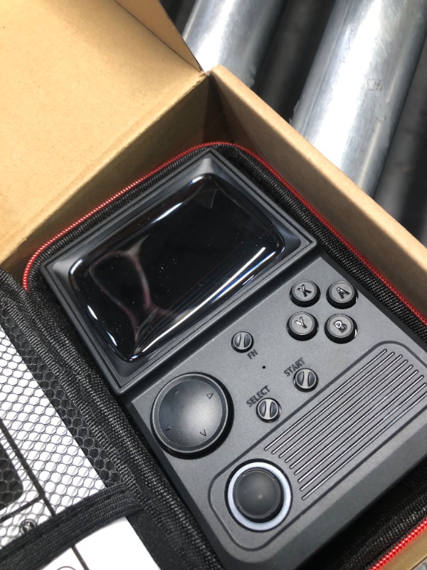 Photo 1 of ***GAME ONLY**R36T Retro Game Console, Handheld Game Console with 3.5in IPS HD Screen, Video Game Consoles Supports WiFi Networked Fighting and OTG, 3500mAh Battery, 64GB TF Card, Black