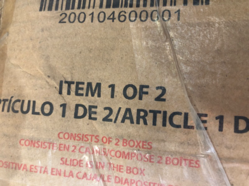 Photo 1 of ***PARTIAL SET, BOX 1 OF 2 - PRICE ADJUSTED***TRUCK/TRAILER PICKUP ONLY*** Backyard Discovery Buckley Hill Cedar Wood Swing Set with Wave Slide, Play Deck, Rock Wall Ladder, Belt Swings, Chalkboard, Canopy Roof, Outdoor Playset