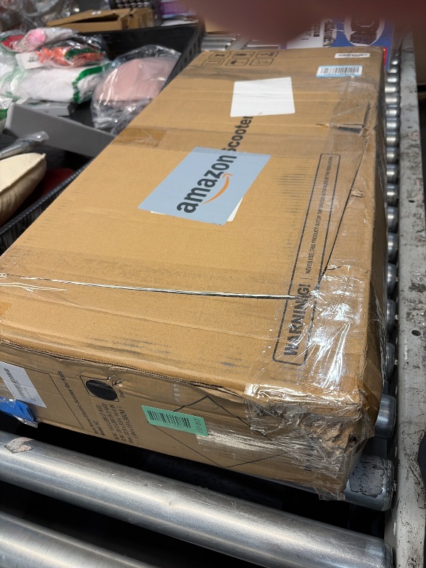 Photo 1 of ***DAMAGED - SEE NOTES/PICTURES***
Electric Scooter for Kids, 150W Motor, Simple One-Button Control, 2 Safe Speeds (6/10 MPH), Colorful Lights, Magnetic Charging, Dual Brake System, Ideal Presents for Boys & Girls