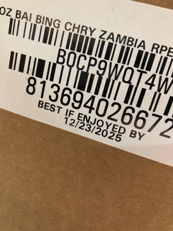 View 2 of ***EXP:12/23/25*** Bai Antioxidant Infused Water Beverage, Zambia Bing Cherry, with Vitamin C and No Artificial Sweeteners, 18 Fluid Ounce Bottle, 12 Pack