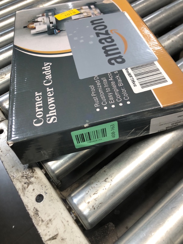 Photo 1 of ***MISSING PARTS***
VOLPONE Corner Shower Caddy with Razor Holder Adhesive Shower Shelf Corner No Drilling (adhesive mounting, no suction cup) Bathroom Shower Organizer Storage Rack (2-Pack, Black)