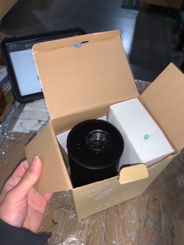 Photo 1 of [Built-in Apps & 2026 Upgraded] Mini Projector with WiFi 6 and Bluetooth 5.4 Support 4K 1080P Auto Keystone 180° Rotatable Projector Portable Compatibile with HDMI/TV Stick/Memory Stick/Laptop