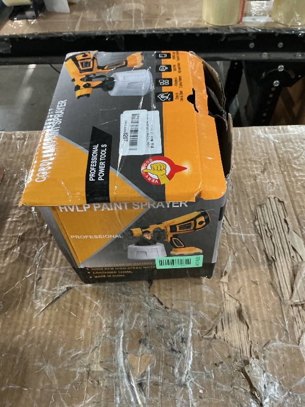 Photo 1 of ***MISSING PARTS***
Cordless Paint Sprayer for Dewalt 20V MAX Battery