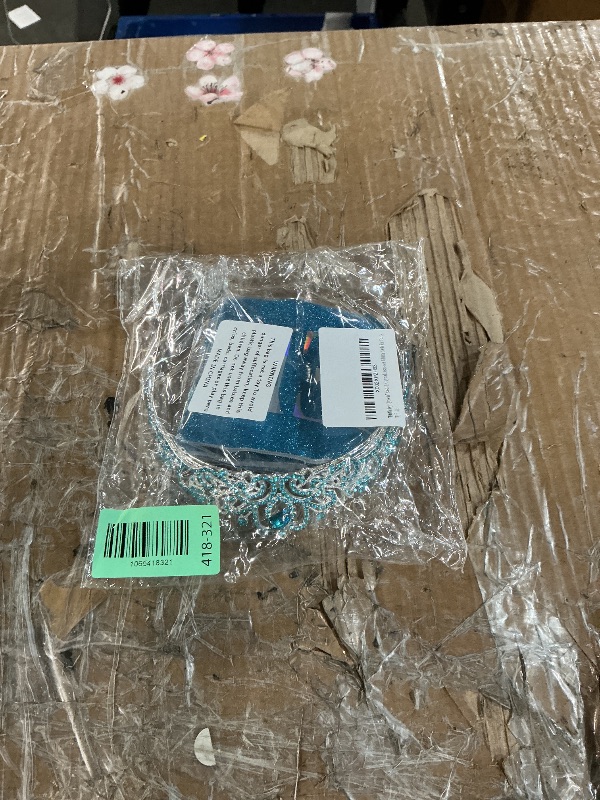 Photo 1 of "Birthday Queen" Sash & Crystal Tiara Kit COCIDE Birthday Tiaras and Crowns for Women Sashes for Women Blue Decorations Set Rhinestone Headband Hair Accessories Glitter Sash for Party