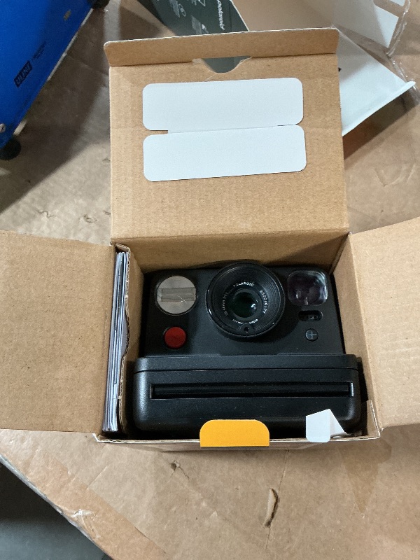 Photo 1 of ****** just the camera no film******Polaroid Now+ 3rd Generation I-Type Instant Camera + Film Bundle - Now+ Bluetooth App Controlled Black Camera + 16 Color Photos (6562)