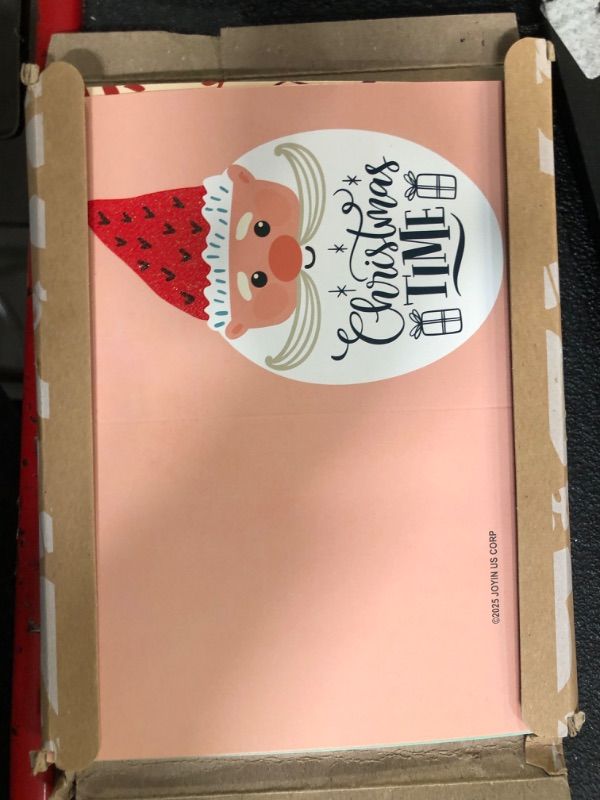 Photo 1 of ***MISSING PARTS***
JOYIN 24 PCS Christmas Cards with Envelopes and Stickers, 24 Colorful Designs 4" x 6" Assortment Christmas Cards Bulk for Wintertime Season, present Giving, Xmas Holiday