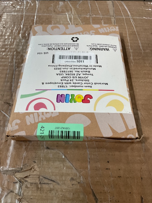 Photo 1 of ***MISSING PARTS***
JOYIN 24 PCS Christmas Cards with Envelopes and Stickers, 24 Colorful Designs 4" x 6" Assortment Christmas Cards Bulk for Wintertime Season, present Giving, Xmas Holiday