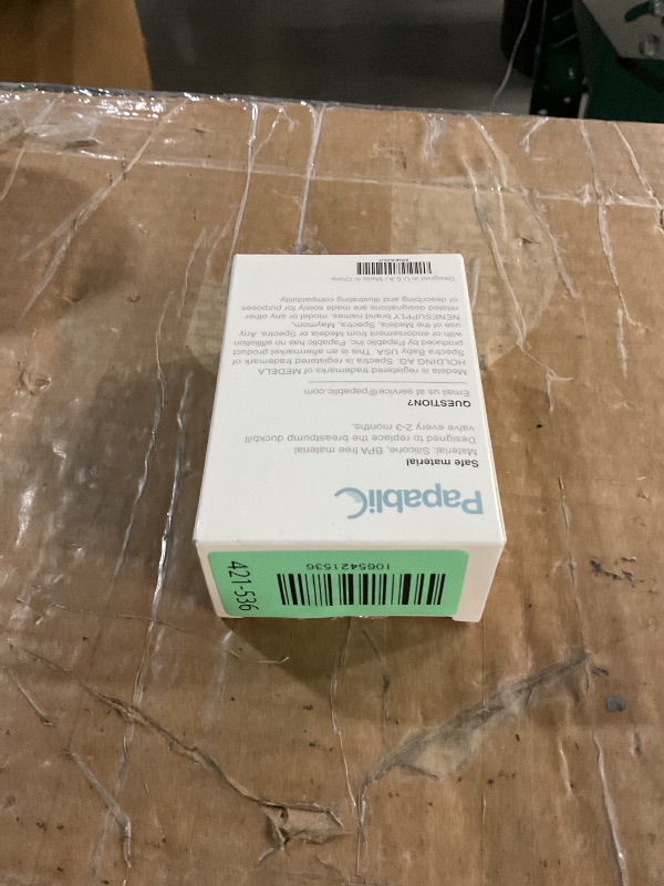 Photo 1 of [6-Count] Papablic Duckbill Valves, Replacement Milk Valves Compatible with Spectra S1 S2 and Medela Breast Pumps Accessories, BPA & DEHP Free, White