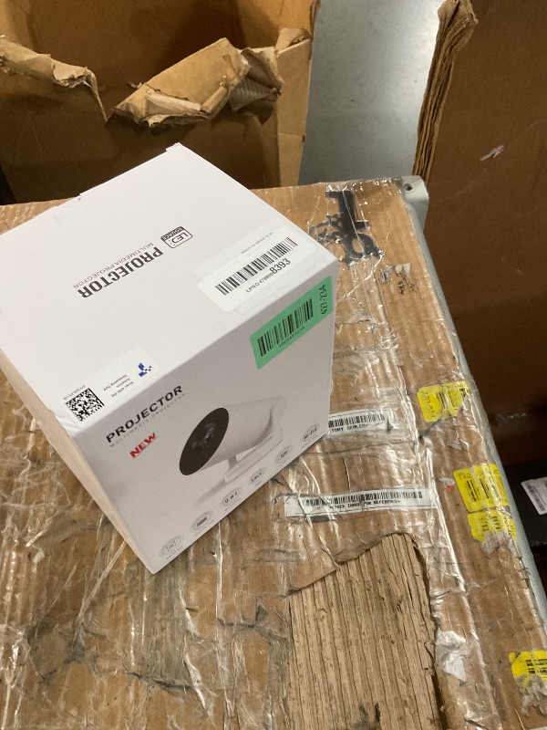 Photo 1 of [Electric Focus]Mini Portable Projector with 4K Support, Bluetooth 5.4 WIFI6, 5watt Sound Base Speaker, 260 ANSI, Android 11, 210° Rotation , Auto Keystone Correction Video Projector HY300 PLUS